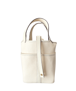 Hermes Picotin 18 Cargo Nata/Ecru, Toile Geoland/ Swift